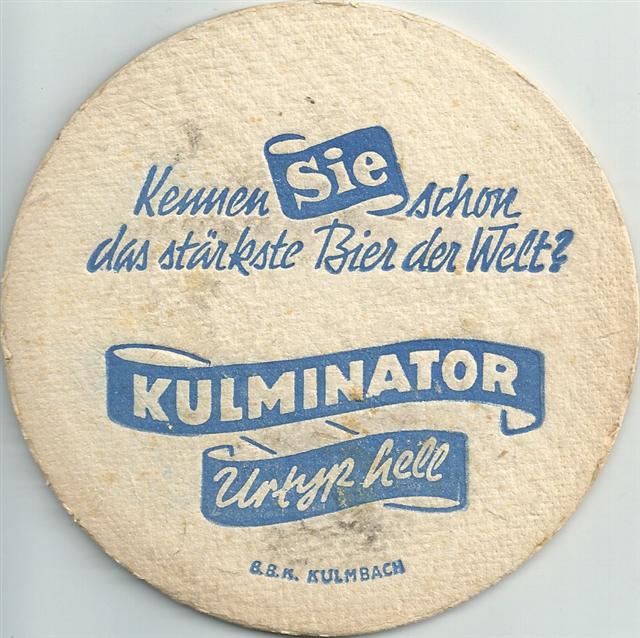 kulmbach ku-by eku rund 3b (215-kennen sie-blau)